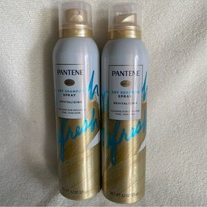 Pantene Revitalizing Dry Shampoo Spray - Gold and White